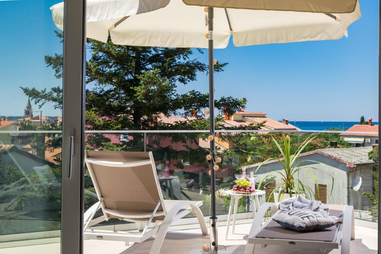 Villa Elena Deluxe Mit Whirlpool Und Beheiztem Pool Am Meer Und Wunderschoenen Blick Auf Die Brijuni Inseln Fažana Kültér fotó